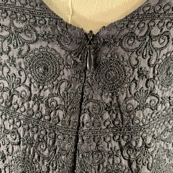 Pete & Greta by Johnny Was Embroidered Brocade Puff Dress S NWT - Picture 5 of 7